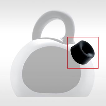 Alessi Reserve Fluit Voor Fluitketel Mami SG65