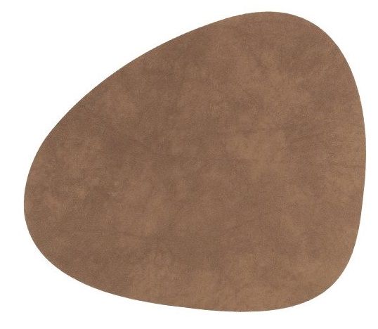 LIND DNA Onderzetter Leer Nupo Nature 11 x 13 cm