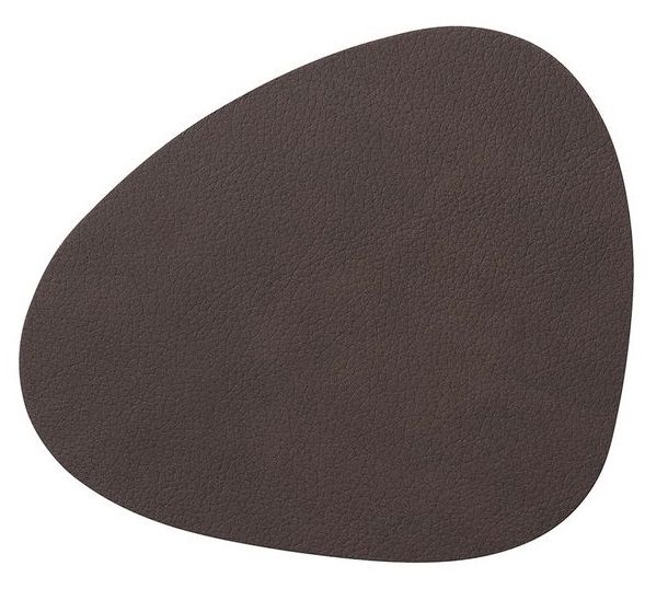 LIND DNA Onderzetter Leer Nupo Paars 11 x 13 cm