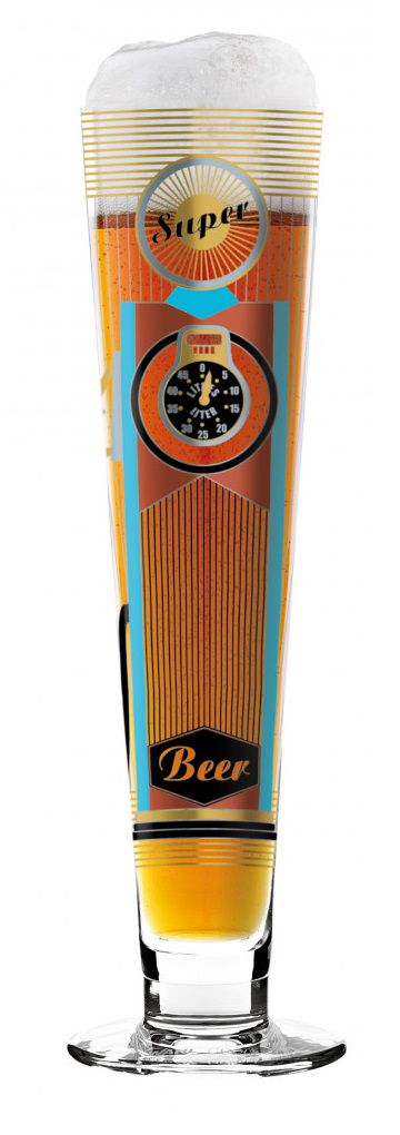 Ritzenhoff Bierglas Black Label Beer P. Mohr 2016