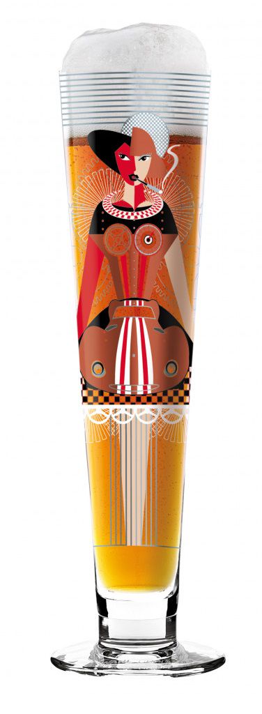 Ritzenhoff Bierglas Black Label Beer Petra Mohr 2016
