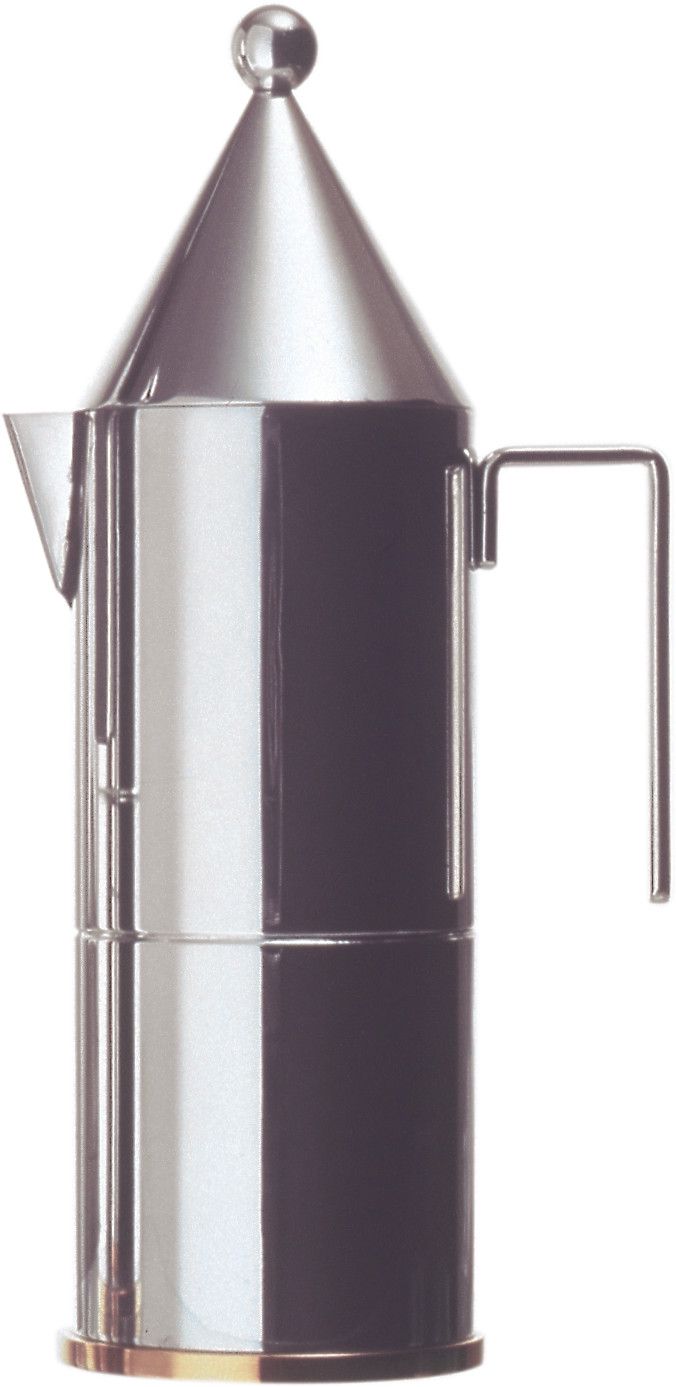Alessi La Conica percolator 90002/6 door Aldo Rossi