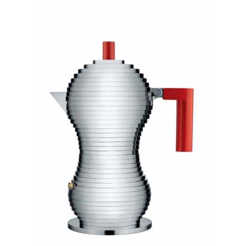 Alessi Percolator MDL02/1 Rood Pulcina Door Michele De Lucchi