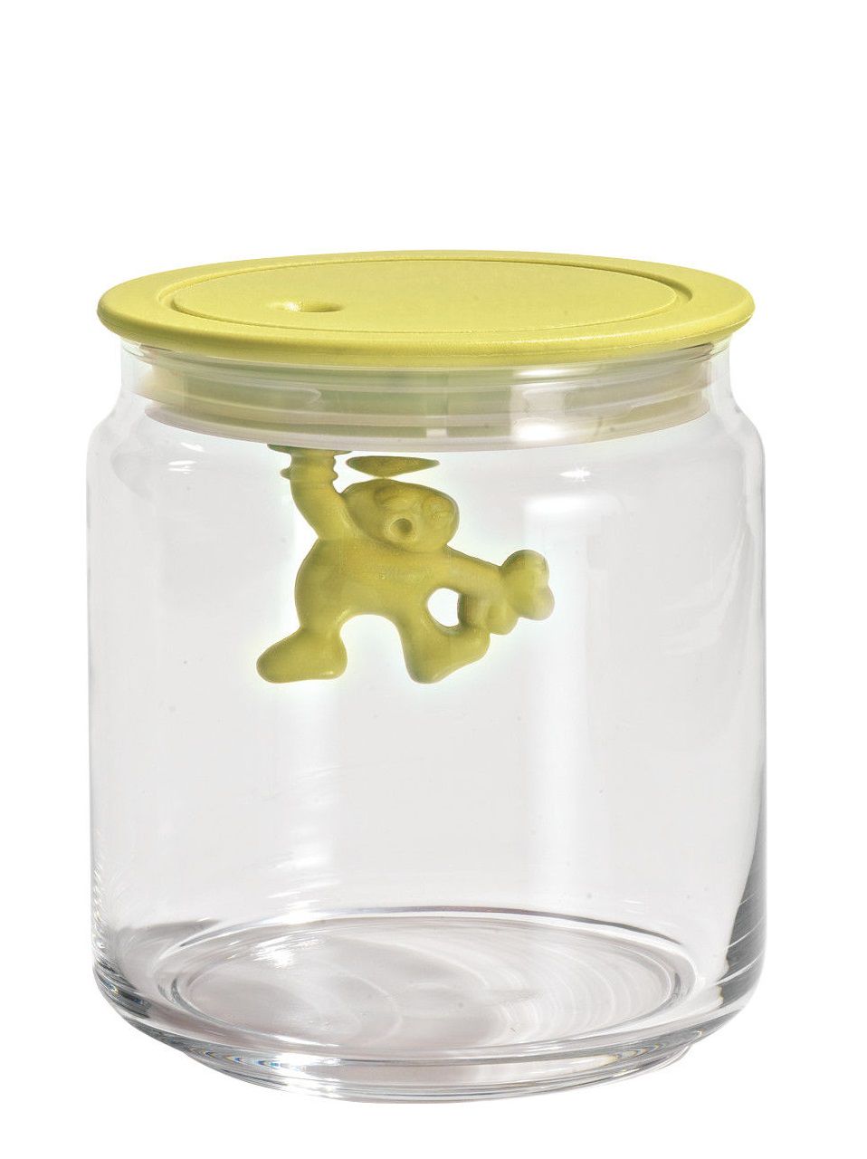 Alessi Voorraadpot Gianni A Little Man Holding On Tight AMDR04 Door Mattia Di Rosa