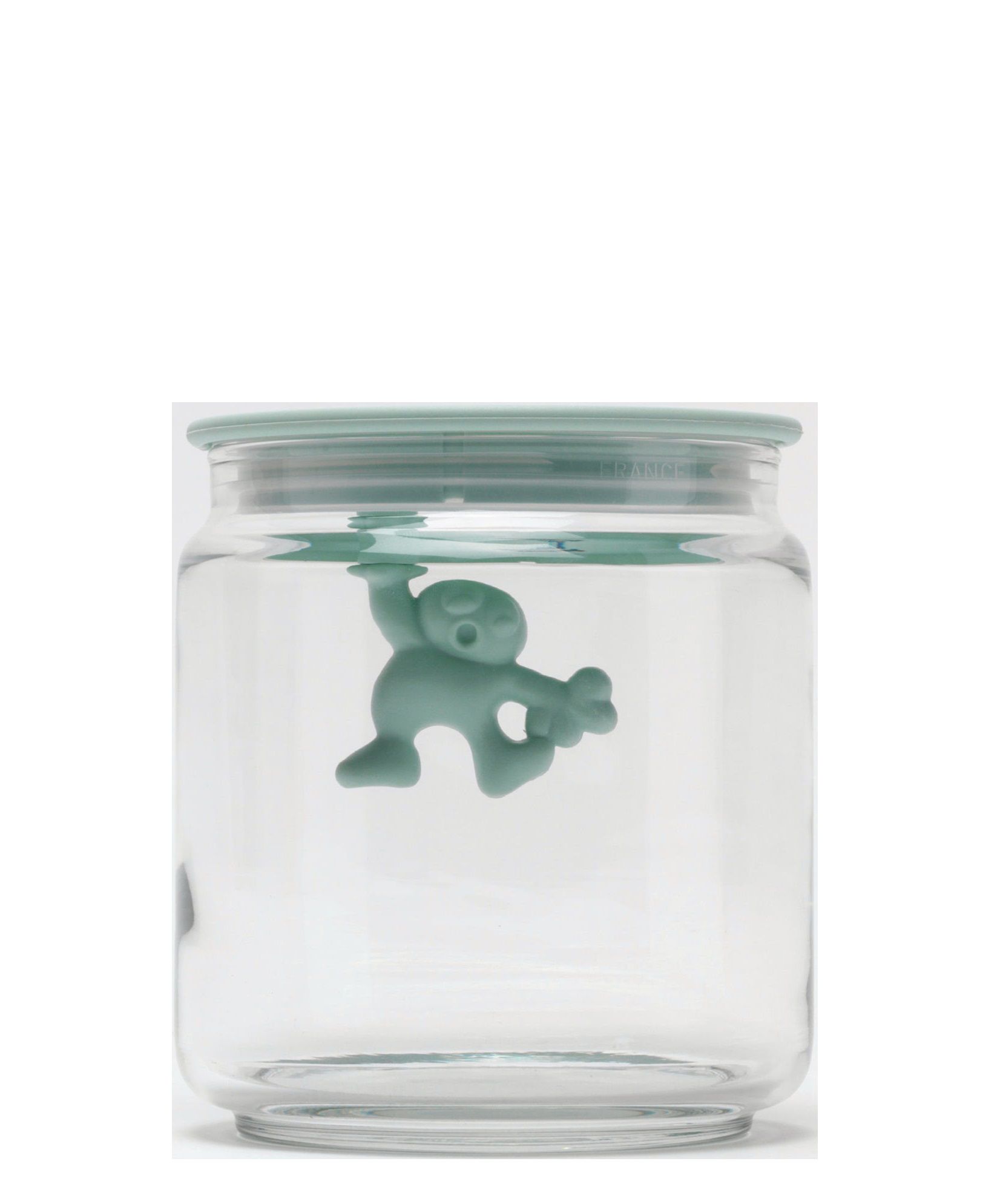 Alessi Voorraadpot Gianni A Little Man Holding On Tight AMDR04 Door Mattia Di Rosa