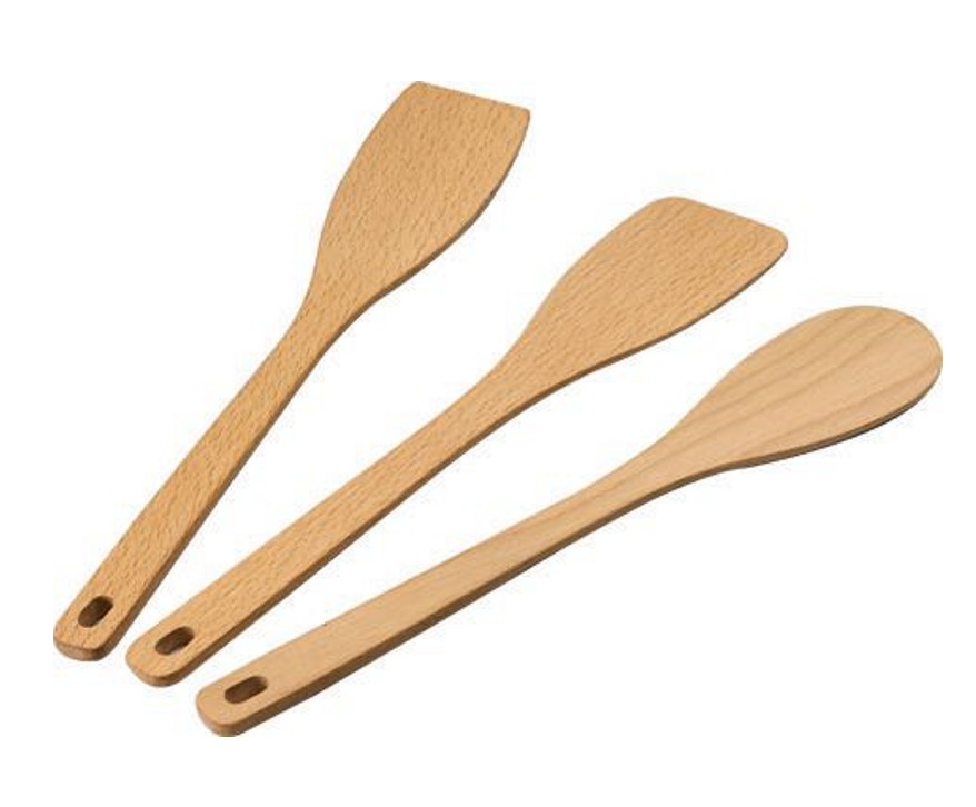Alessi Keukengereedschap Hout 3-Delig