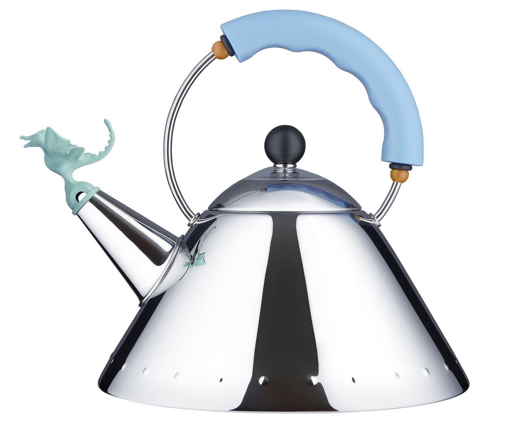 Alessi Fluitketel Tea Rex Blauw - 2 Liter