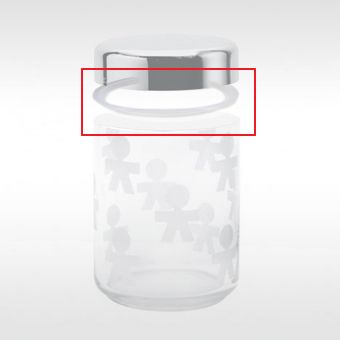 Alessi Reserve Rubber Afsluitring Voor Voorraadpot Girotondo, Mediterraneo, Catus, Ethno, Julieta