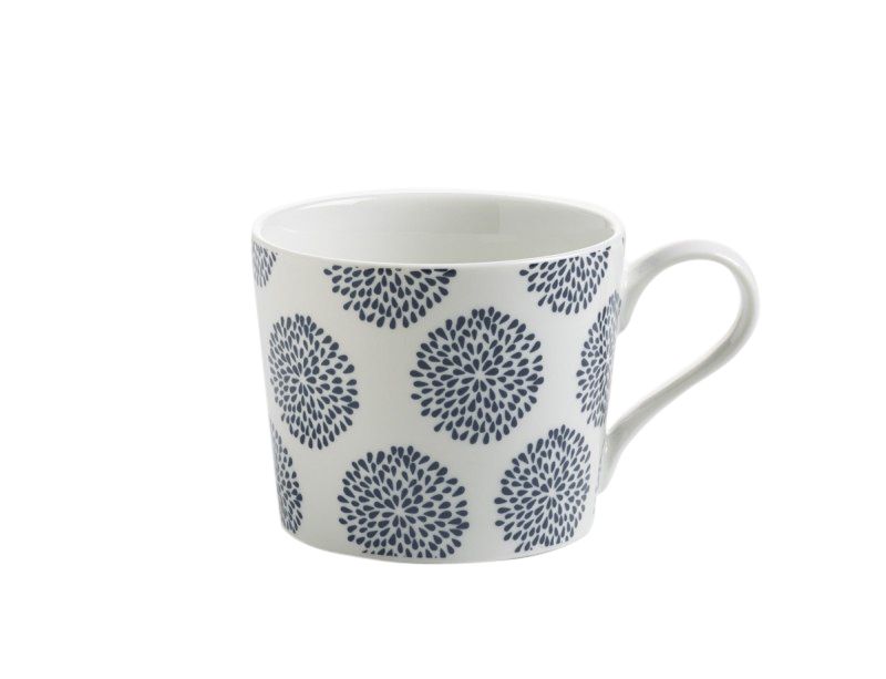 Maxwell & Williams Indigo Koffiekop - bloem