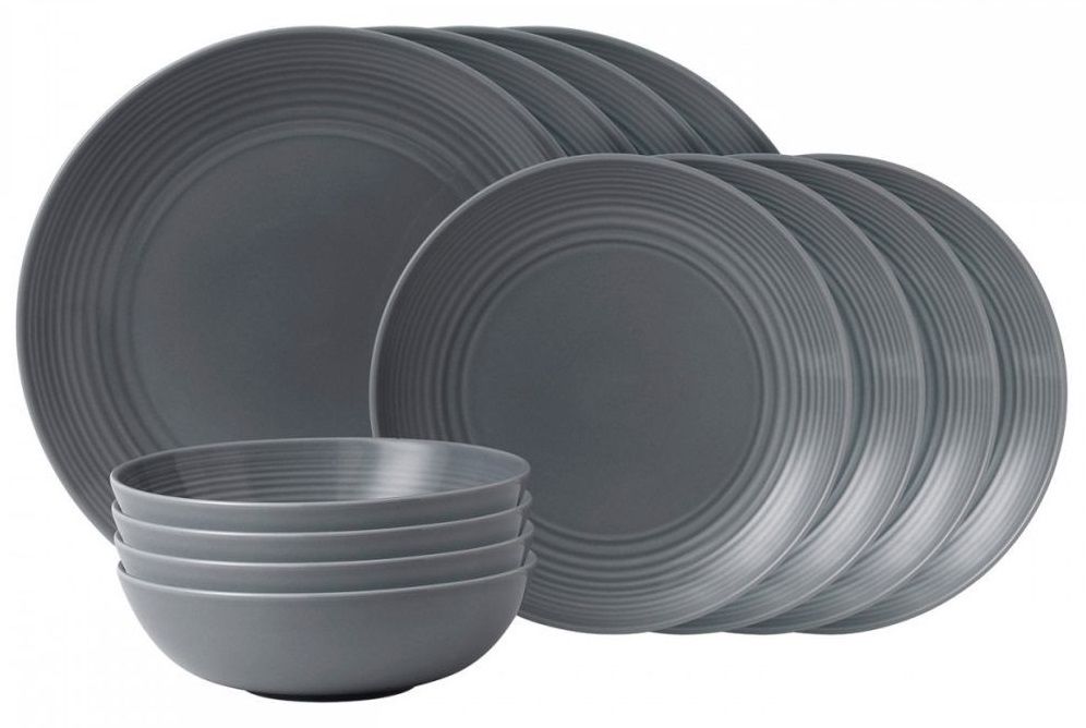 Royal Doulton Gordon Ramsay Maze 12-delige startset - dark grey