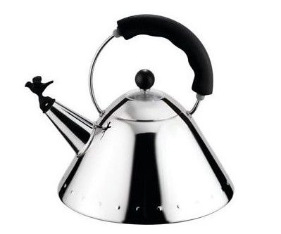 Alessi Fluitketel 9093 Zwart Door Michael Graves