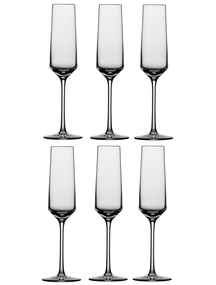 Schott Zwiesel Pure Champagneglas 215 ml - nr.7 - 6 Stuks