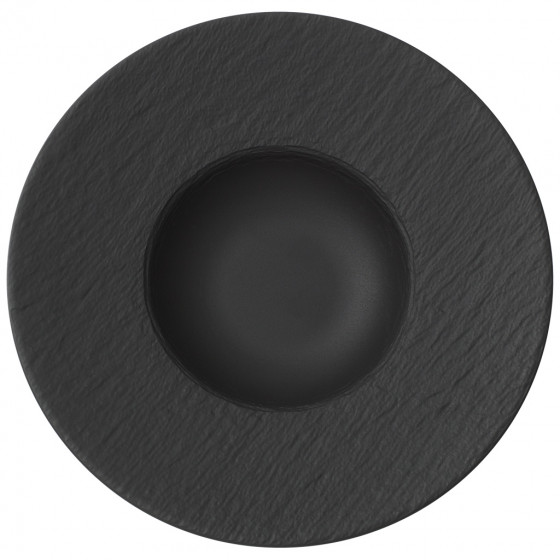 Villeroy & Boch Manufacture Rock pastabord ø 29cm - zwart